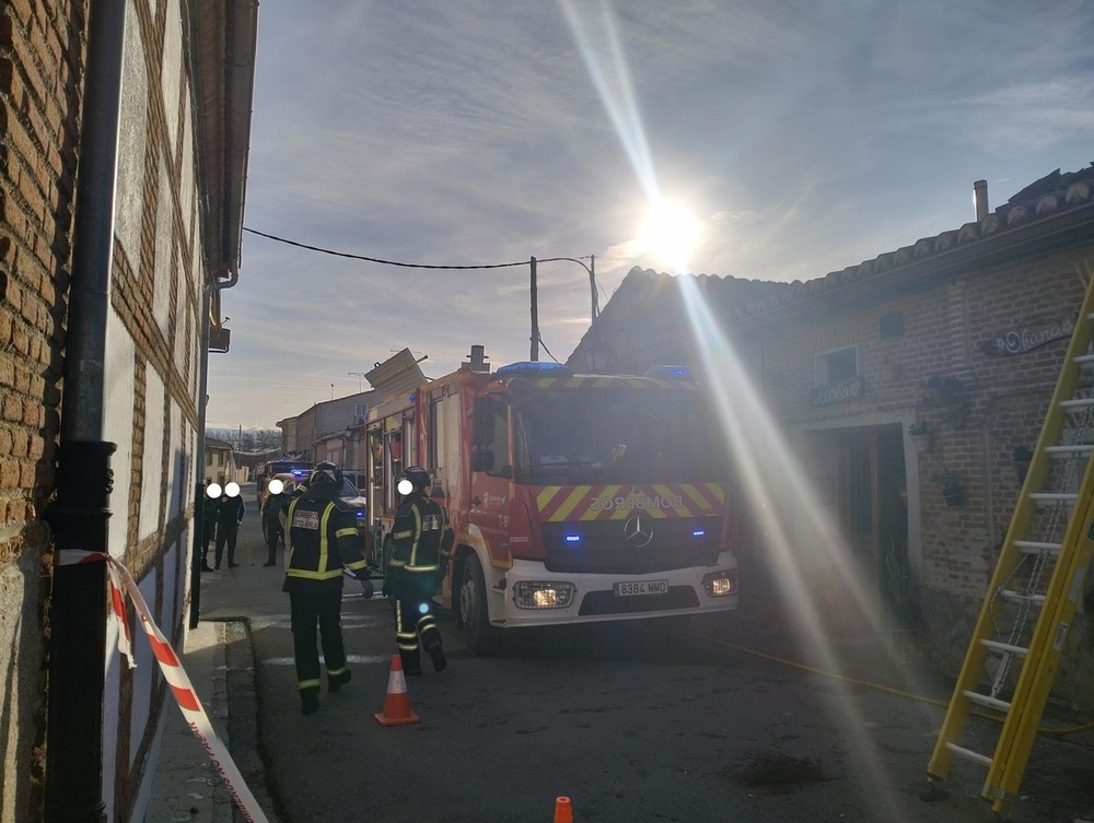 Incendio sin heridos en Flores de Ávila