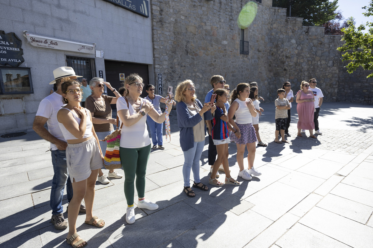 Llega de niños saharauis a Ávila.  / ISABEL GARCÍA