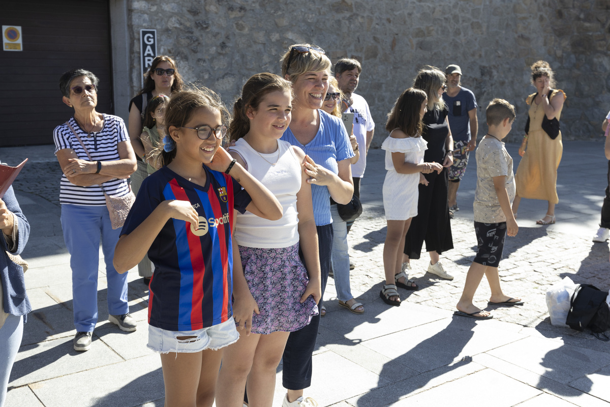 Llega de niños saharauis a Ávila.  / ISABEL GARCÍA