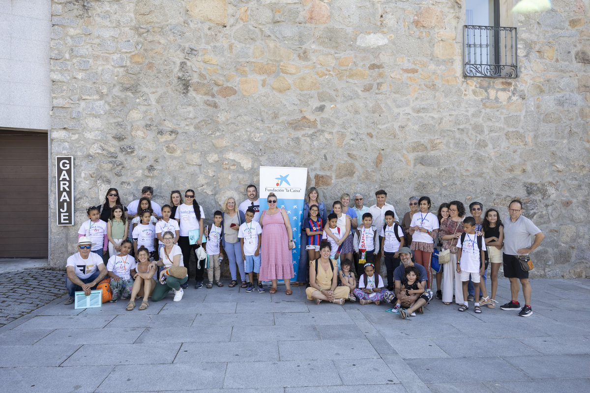 Llega de niños saharauis a Ávila.  / ISABEL GARCÍA