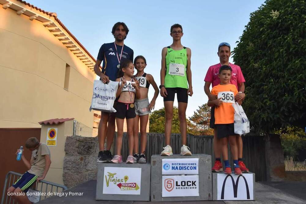 El atletismo reunió a 200 participantes en Narrillos