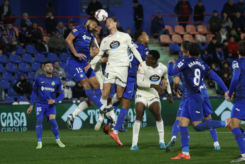 El Getafe aprovecha la fragilidad defensiva del Valladolid