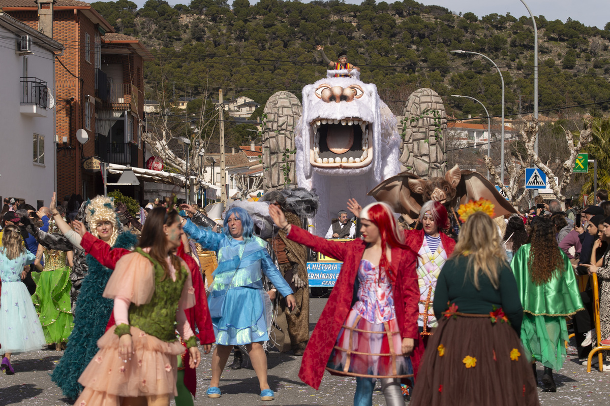 Carnaval Provincial de Cebreros, Domingo de Piñata.  / ISABEL GARCÍA