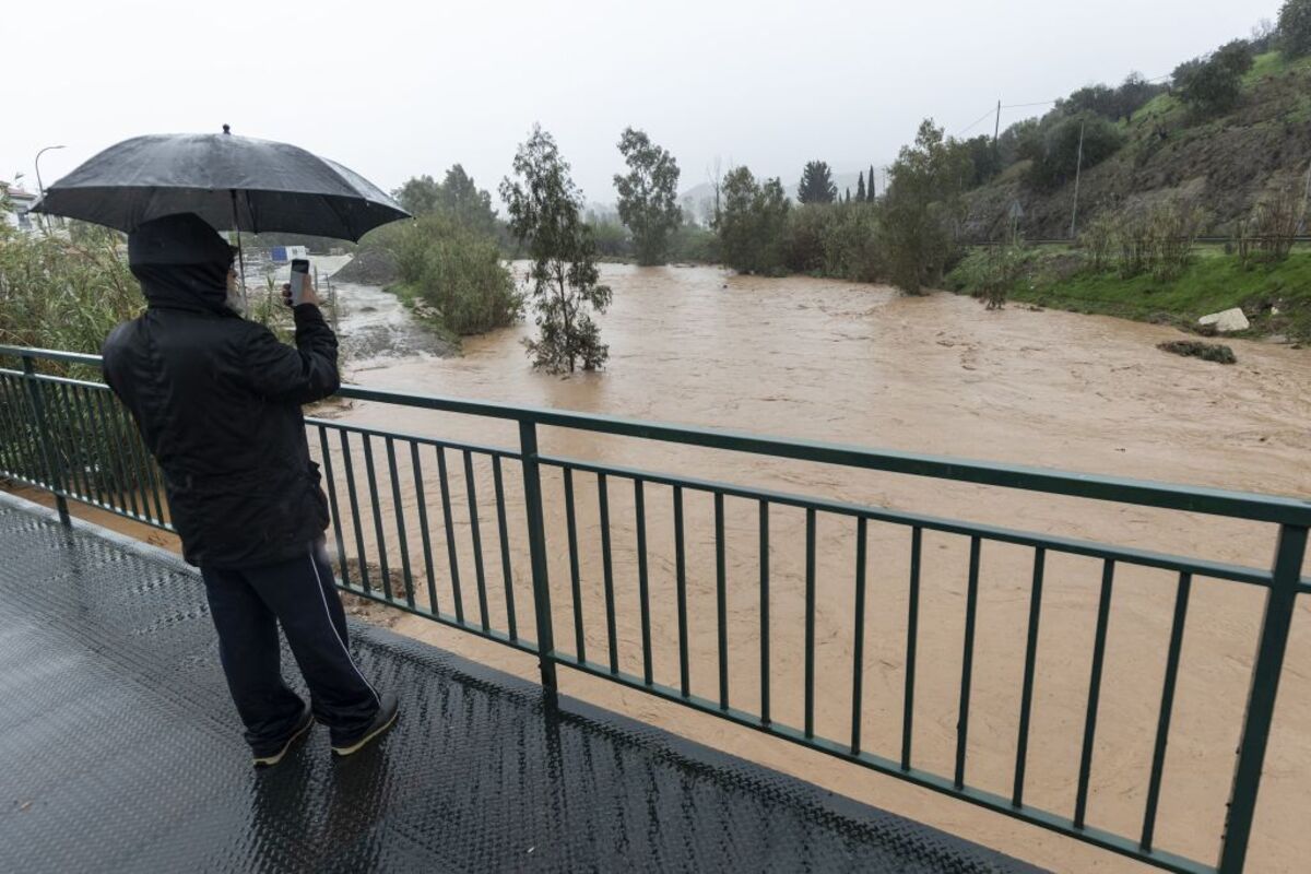 Aviso rojo por fuertes lluvias este miércoles en Málaga y provincia  / DANIEL PÉREZ