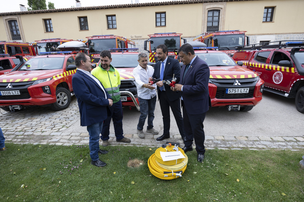 Nuevo material contra incendios para Protección Civil