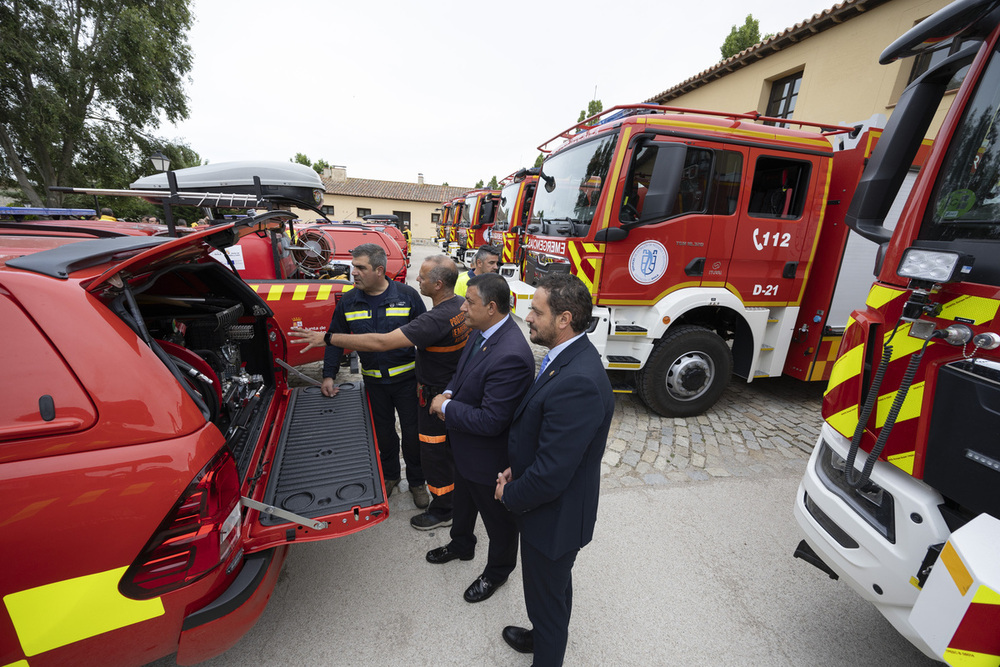 Nuevo material contra incendios para Protección Civil