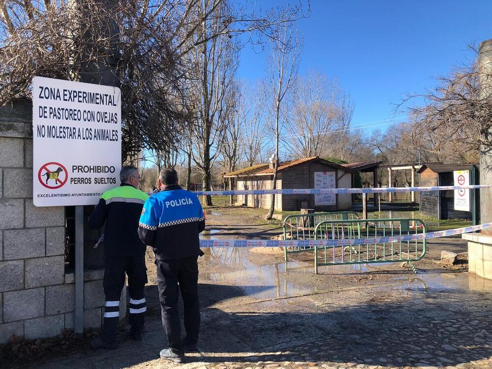 Aviso naranja por la crecida del Adaja en Ávila y Arévalo