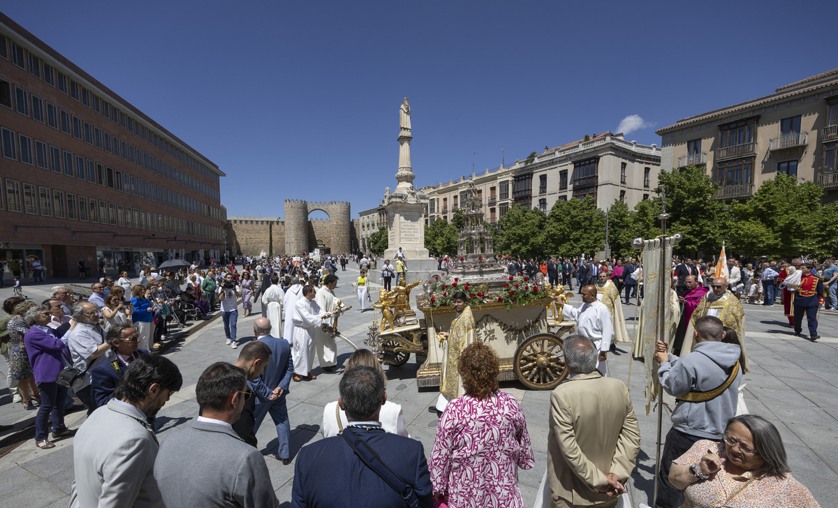 Procesión del Corpus Christi.  / DAVID CASTRO