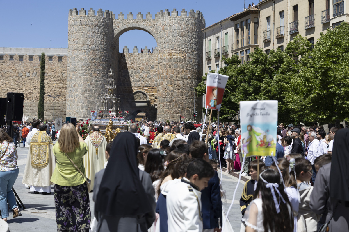 Procesión del Corpus Christi.  / DAVID CASTRO