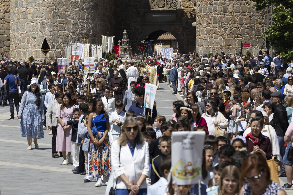 Procesión del Corpus Christi.  / DAVID CASTRO