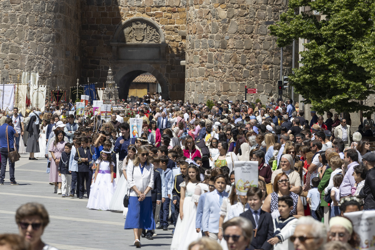 Procesión del Corpus Christi.  / DAVID CASTRO