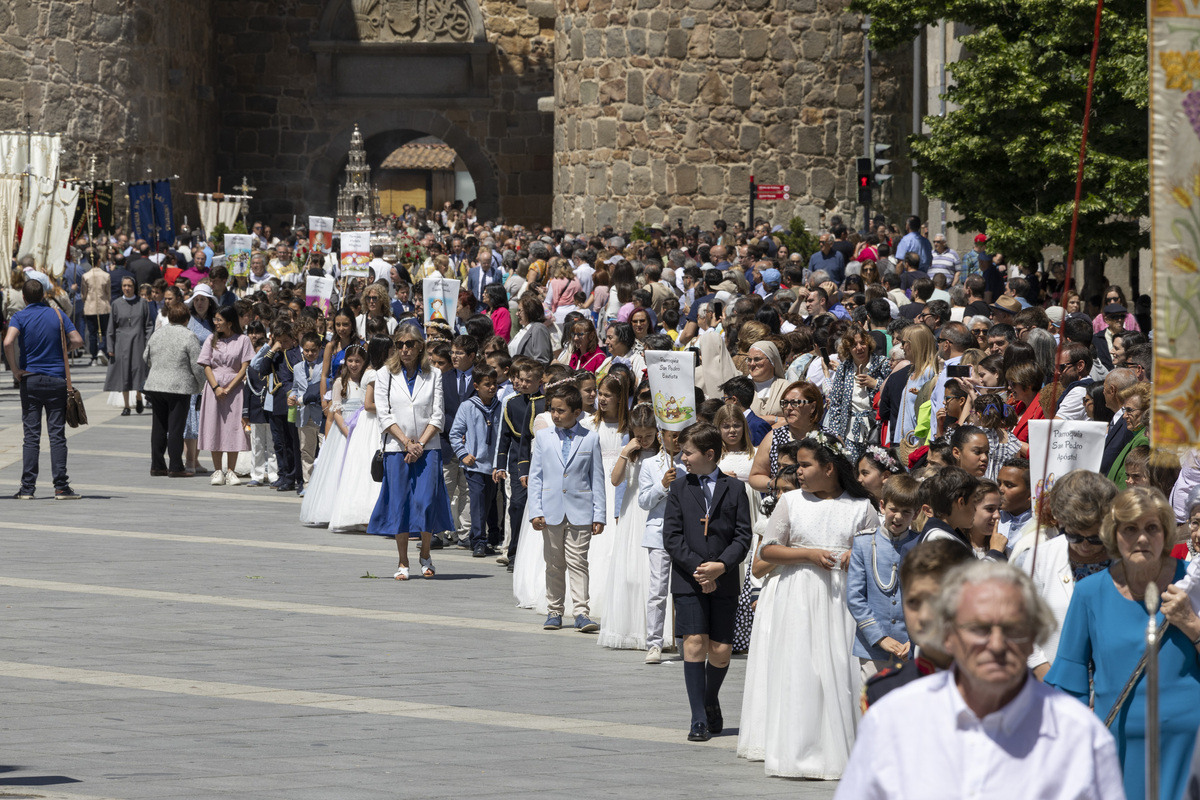 Procesión del Corpus Christi.  / DAVID CASTRO