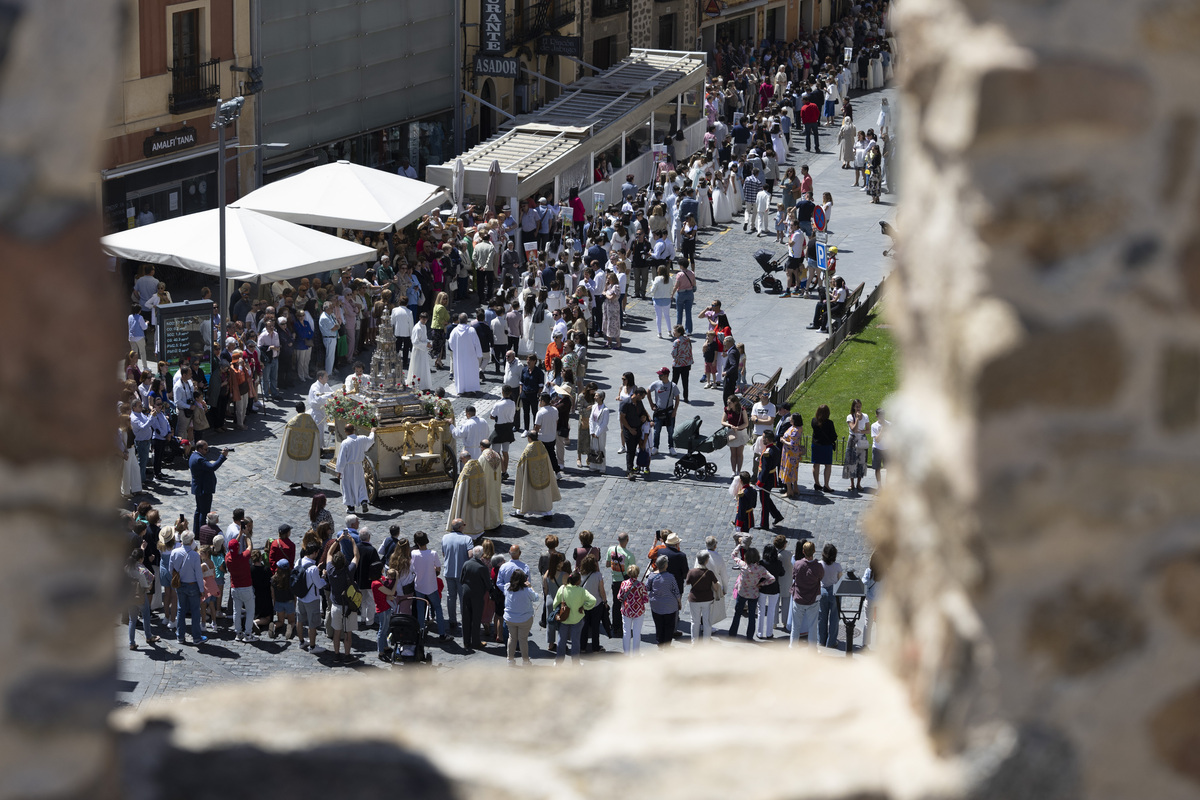 Procesión del Corpus Christi.  / DAVID CASTRO