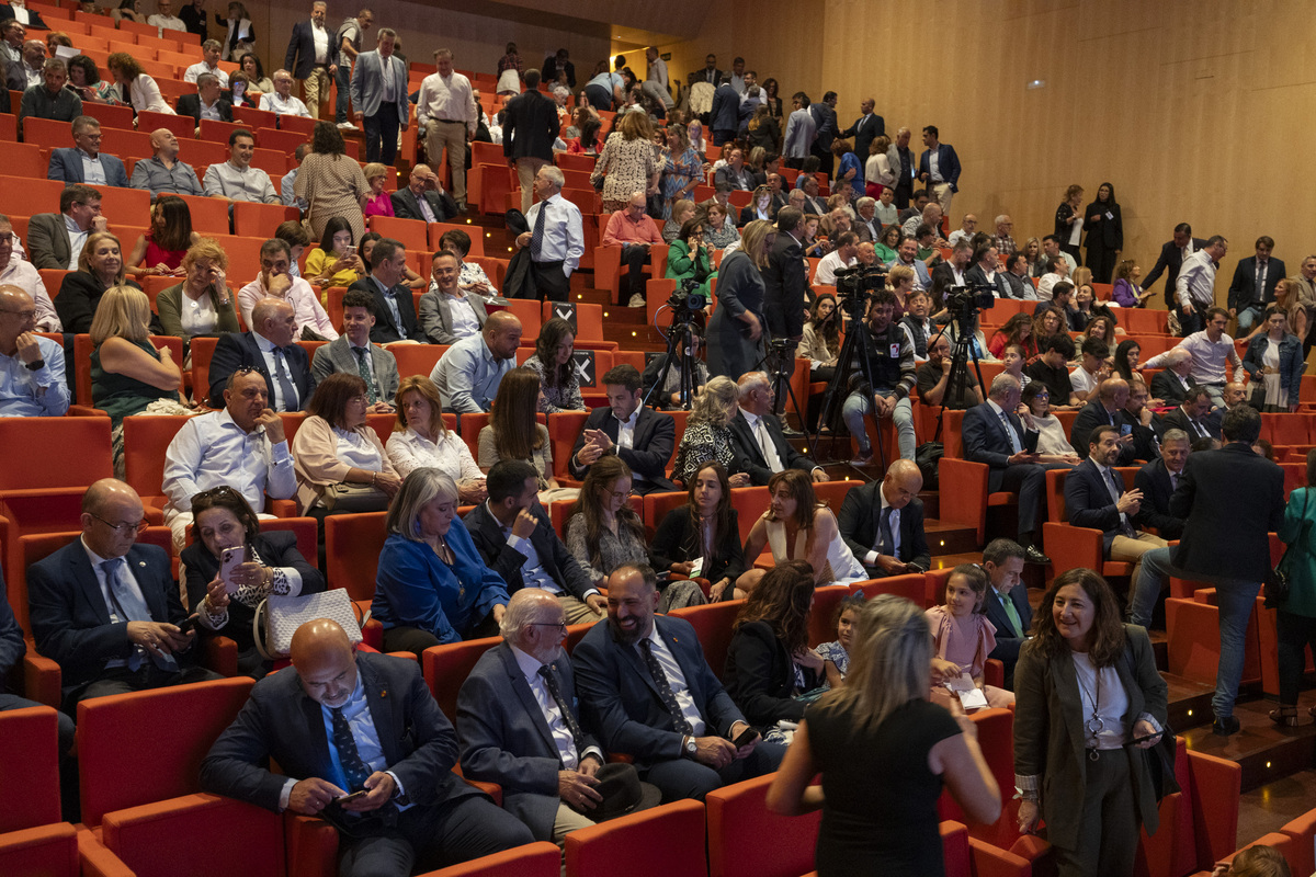 Entrega de premios de CEOE Ávila. Premios empresariales.  / ISABEL GARCÍA