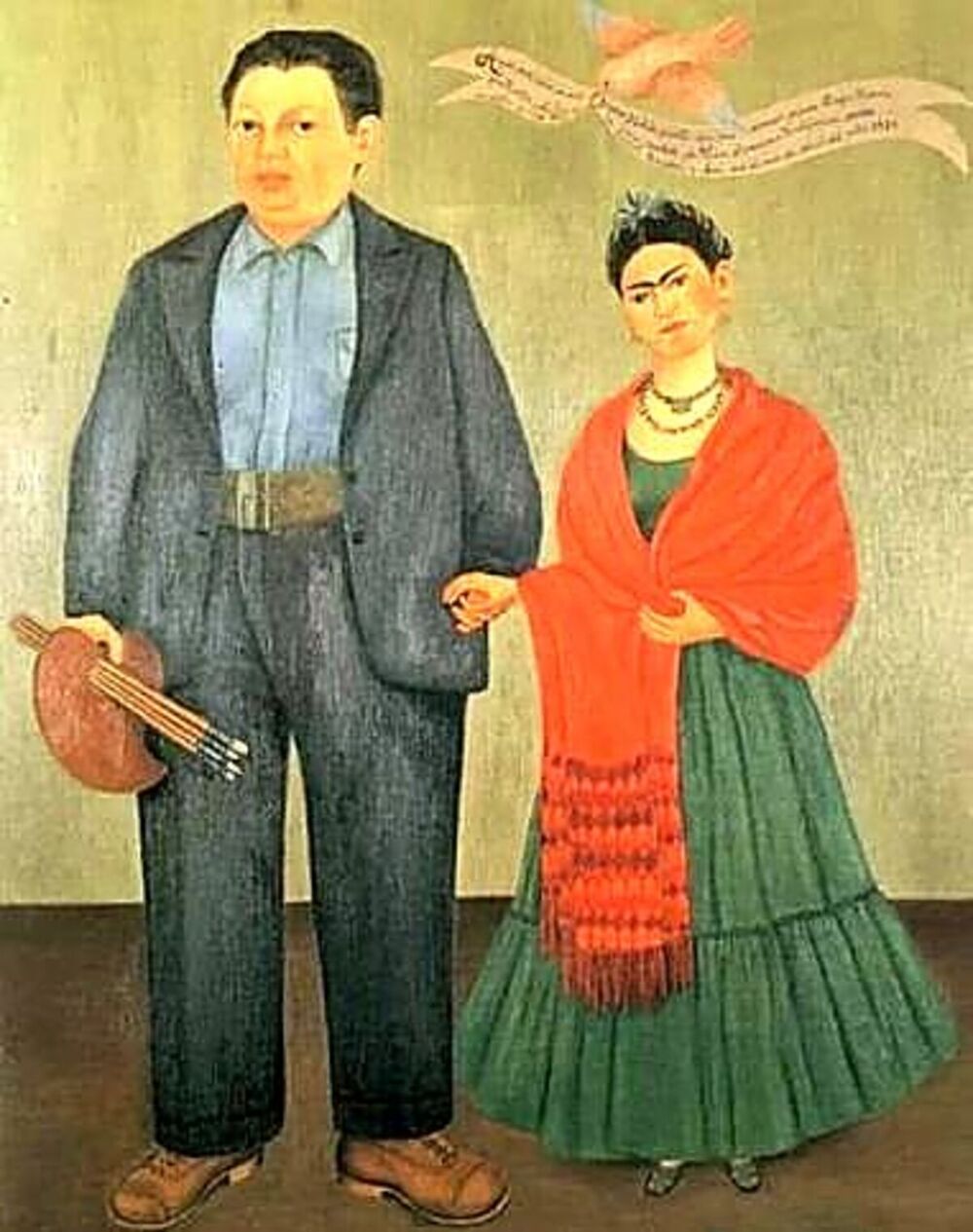 ‘Frida y Diego Rivera’ (1931)