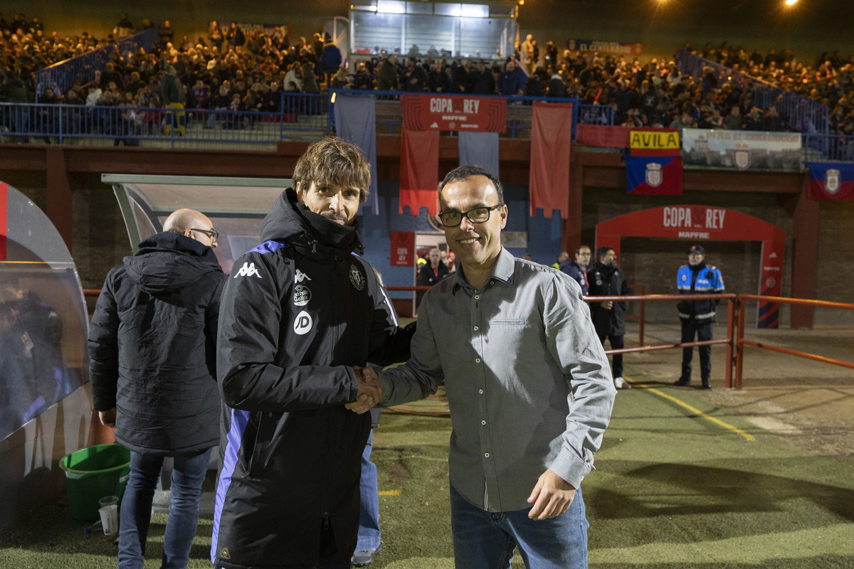 Copa del Rey Fútbol Real Ávila - Valladolid.  / ISABEL GARCÍA