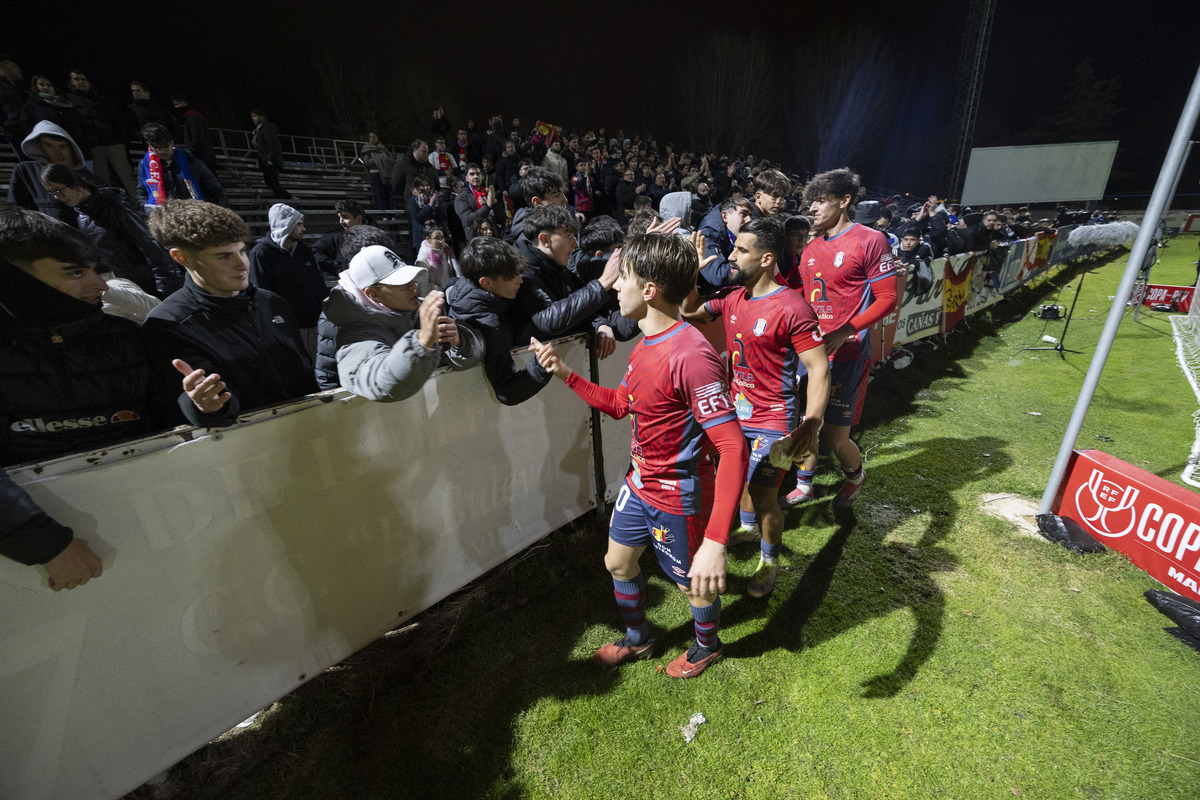 Copa del Rey Fútbol Real Ávila - Valladolid.  / ISABEL GARCÍA