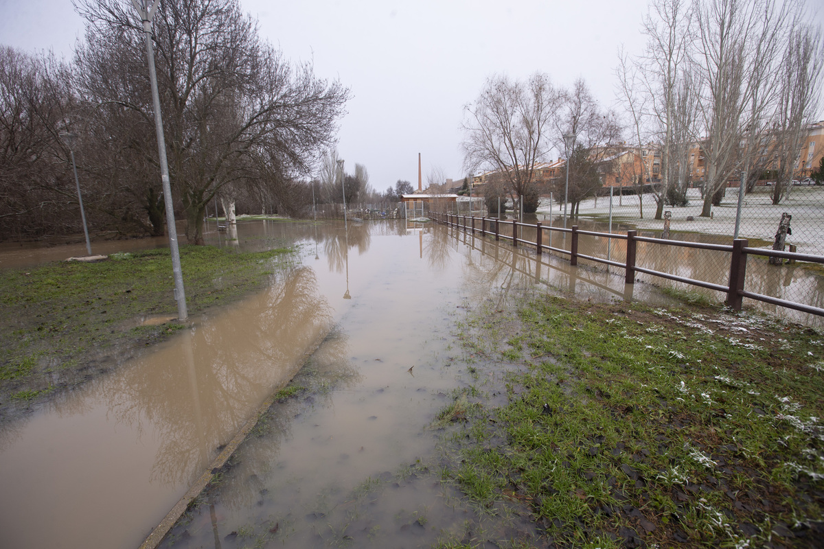 Inundaciones por crecidas río Adaja.   / ISABEL GARCÍA