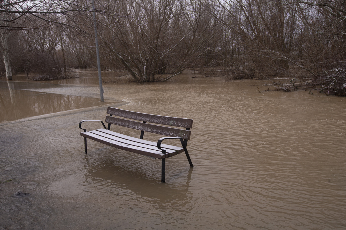 Inundaciones por crecidas río Adaja.   / ISABEL GARCÍA