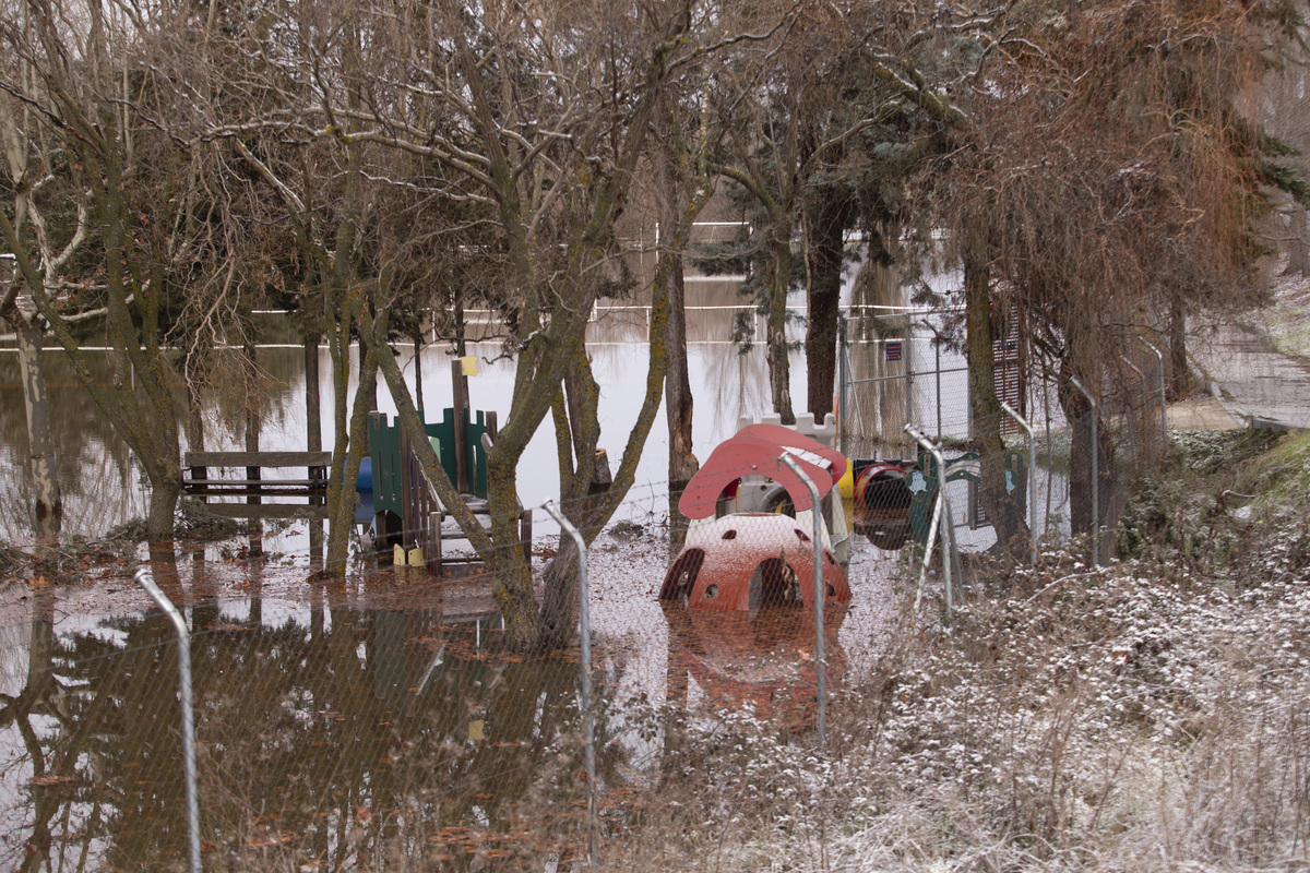 Inundaciones por crecidas río Adaja.   / ISABEL GARCÍA