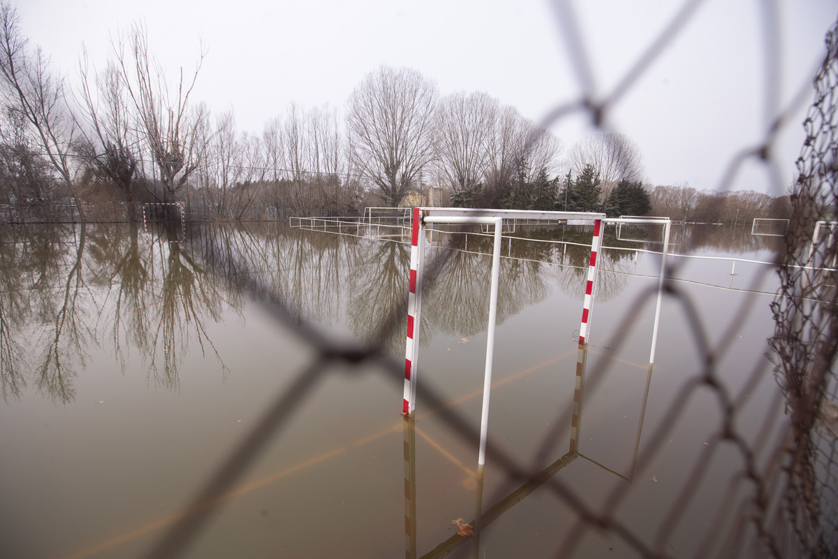 Inundaciones por crecidas río Adaja.   / ISABEL GARCÍA