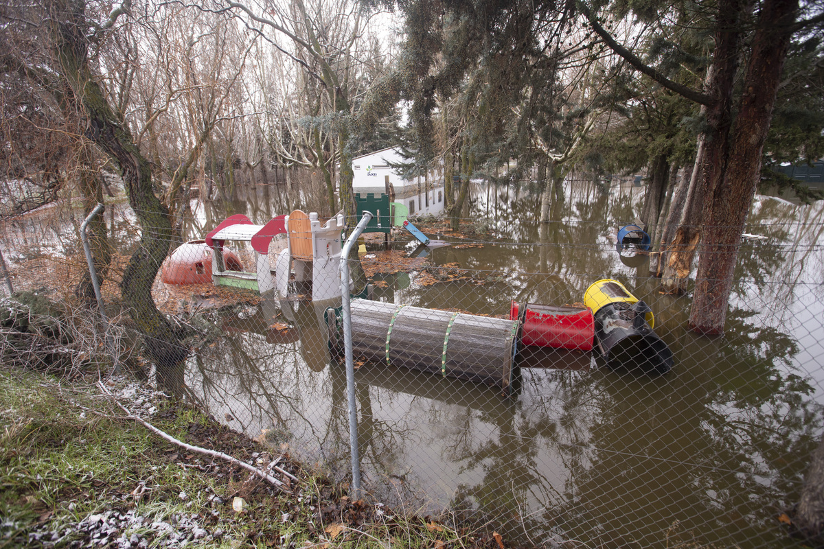 Inundaciones por crecidas río Adaja.   / ISABEL GARCÍA