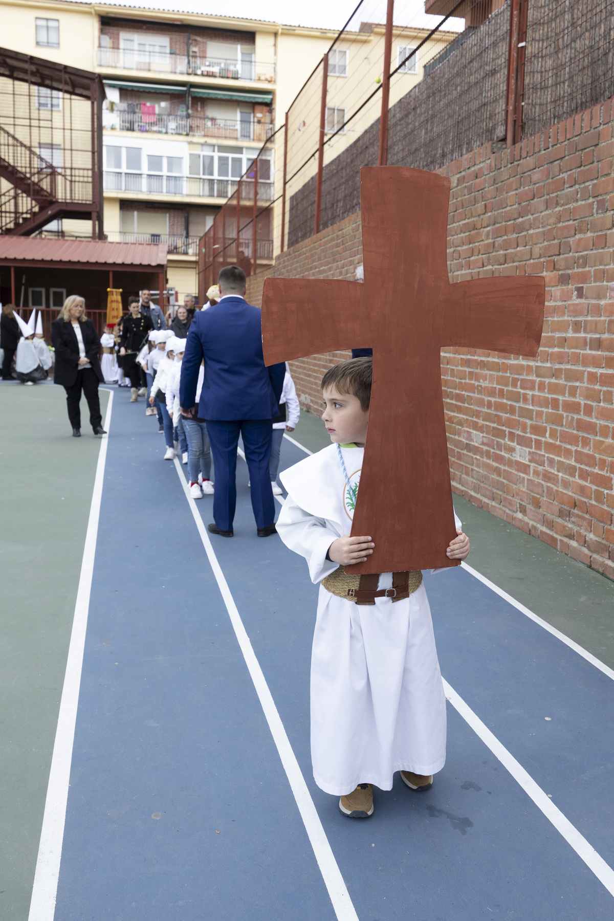 Procesión de La Borriquilla en el Colegio
Pablo VI  / ISABEL GARCÍA