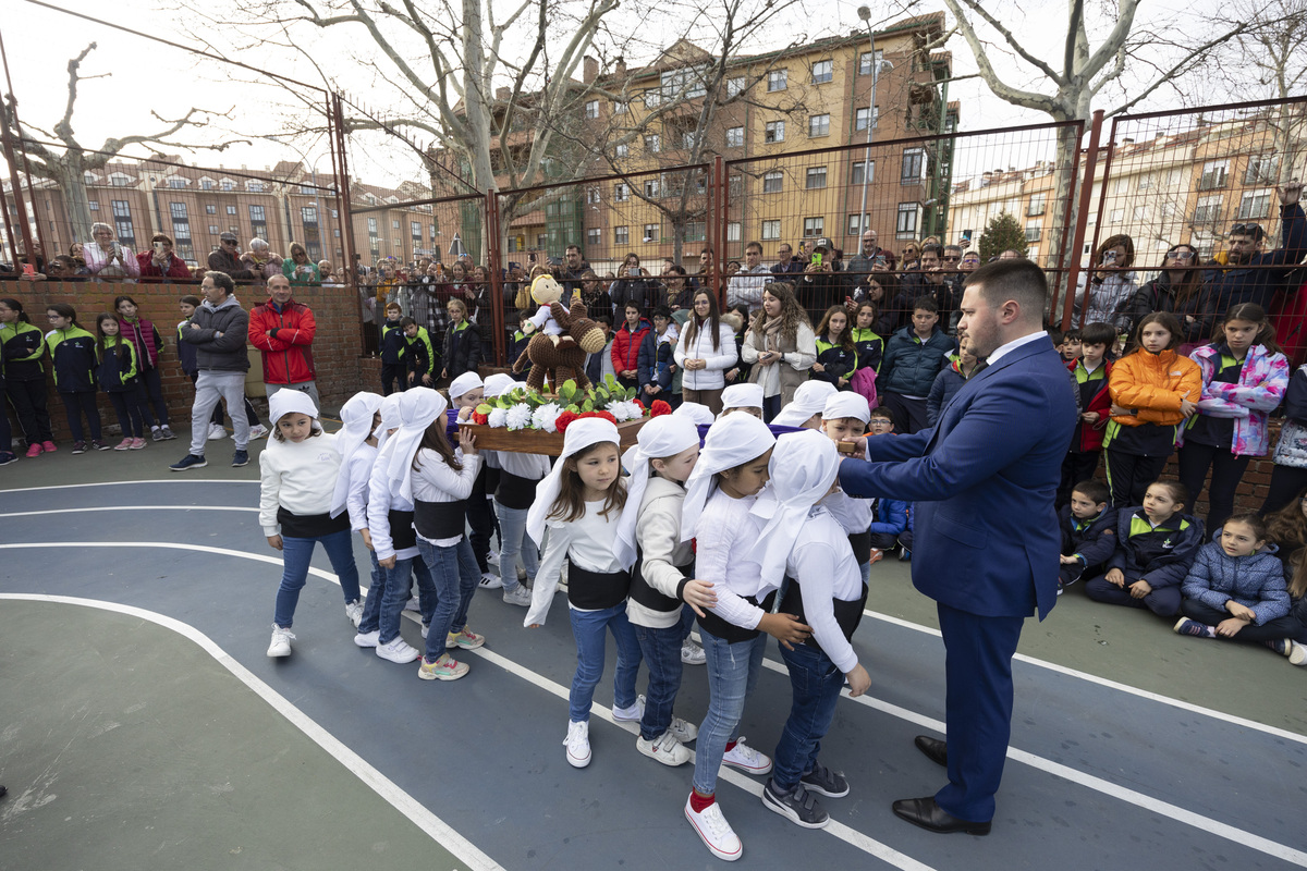 Procesión de La Borriquilla en el Colegio
Pablo VI  / ISABEL GARCÍA