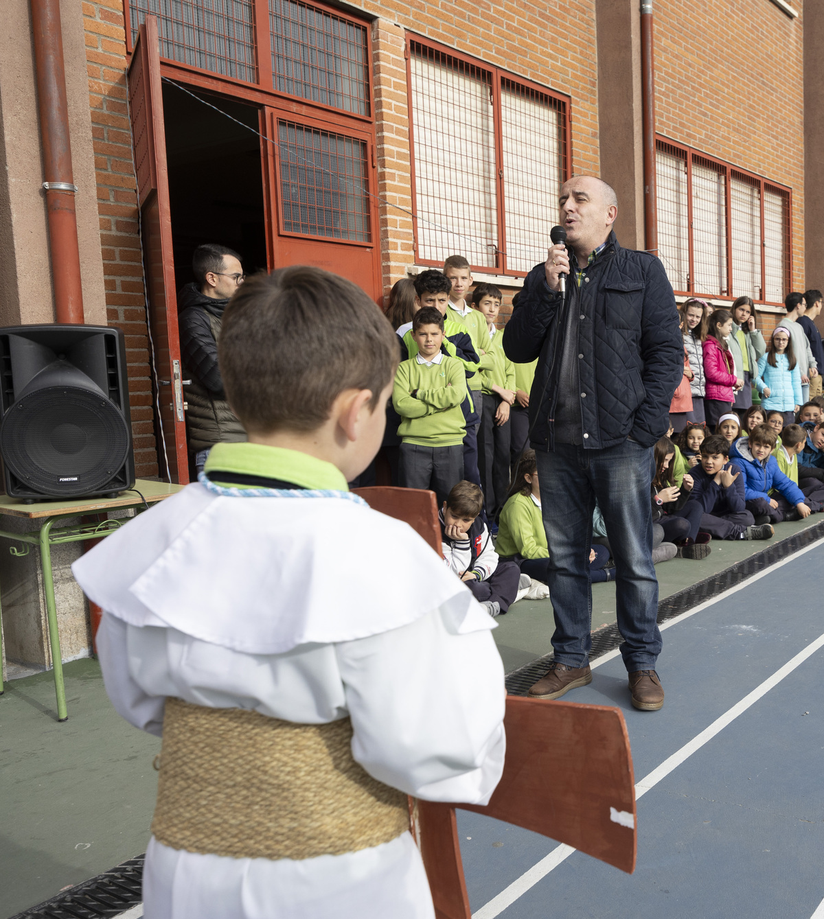 Procesión de La Borriquilla en el Colegio
Pablo VI  / ISABEL GARCÍA