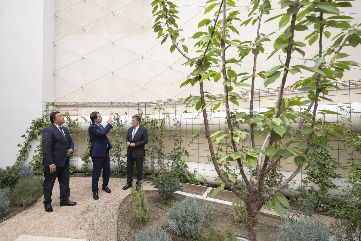 El presidente de la Junta de
Castilla y León, Alfonso Fernández
Mañueco, inaugura
la ampliación de la sede central
de la Diputación de Ávila  / ISABEL GARCÍA