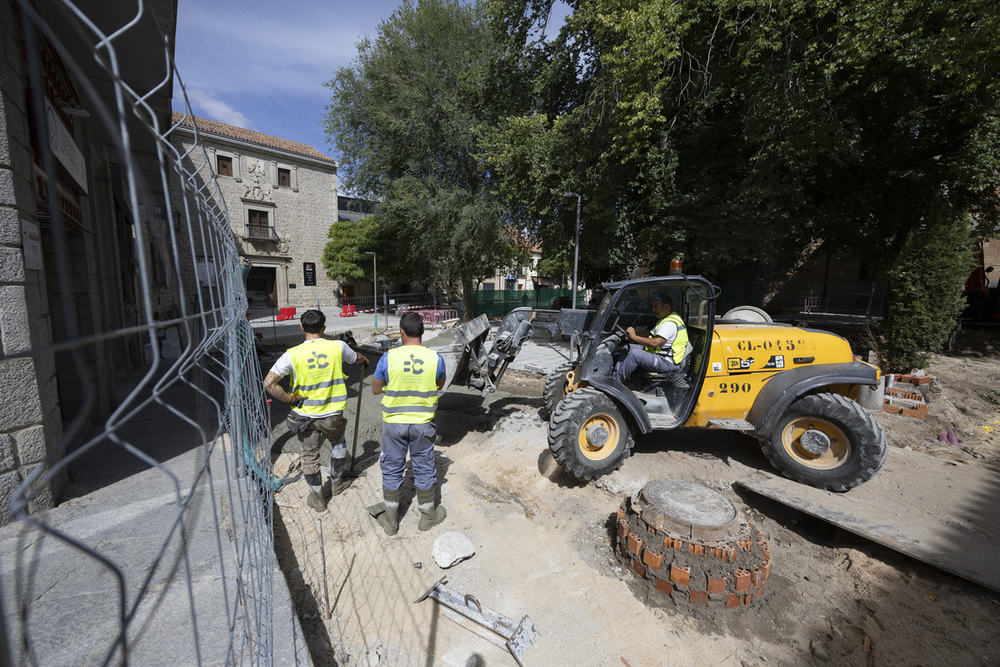 Las obras afectan a 14 centros en el inicio del curso escolar