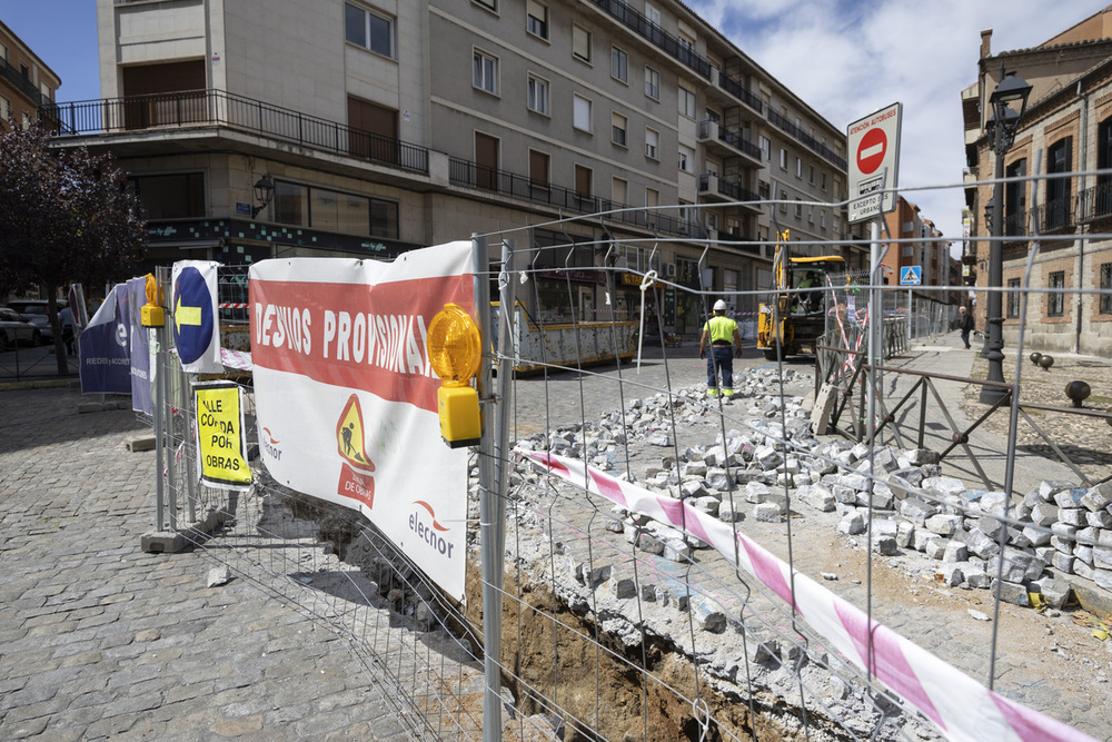 Las obras afectan a 14 centros en el inicio del curso escolar