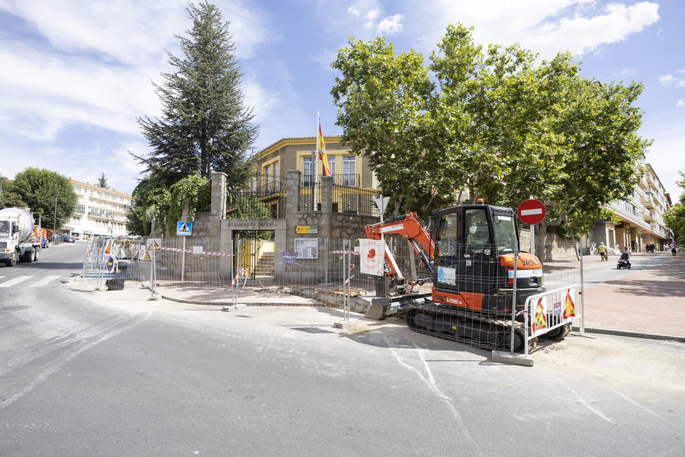 Las obras afectan a 14 centros en el inicio del curso escolar