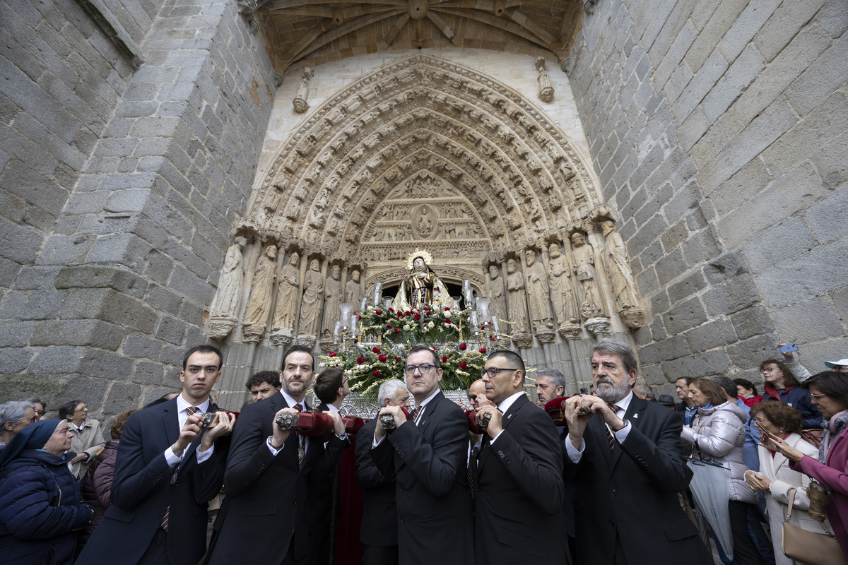 Procesion de La Santa. Santa Teresa de Jesus.