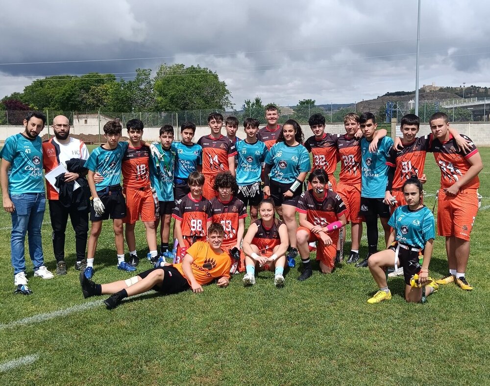 Dani Velázquez, MVP en la Spanish Flag Bowl Youth 2024