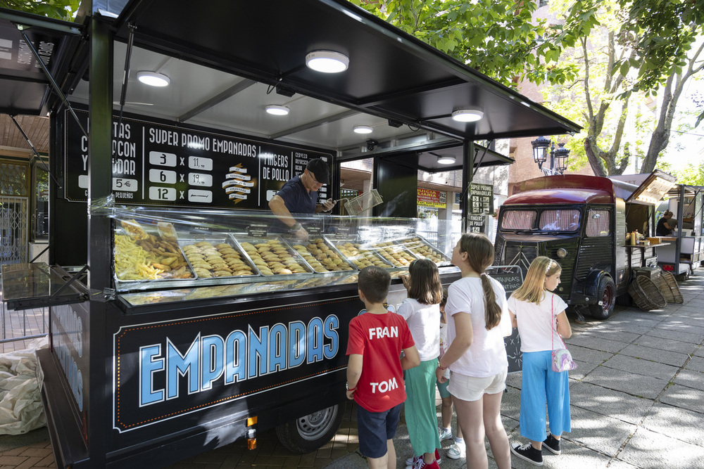 Las 'food trucks' vuelven a ocupar el Jardín del Recreo