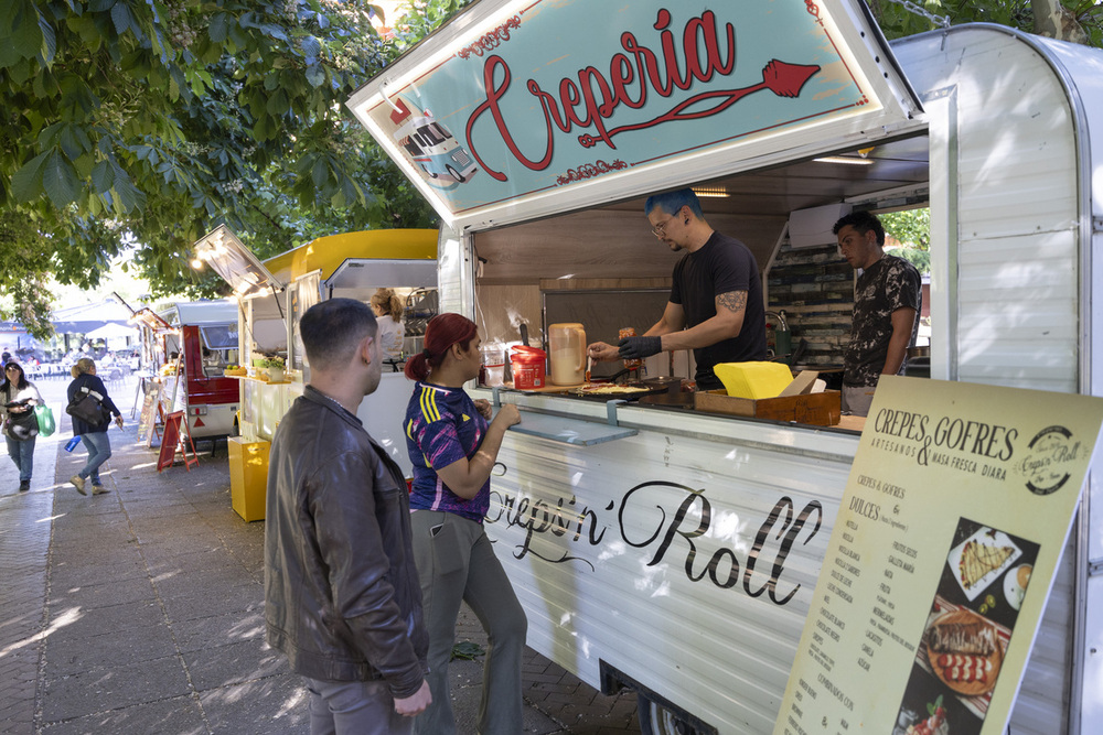 Las 'food trucks' vuelven a ocupar el Jardín del Recreo