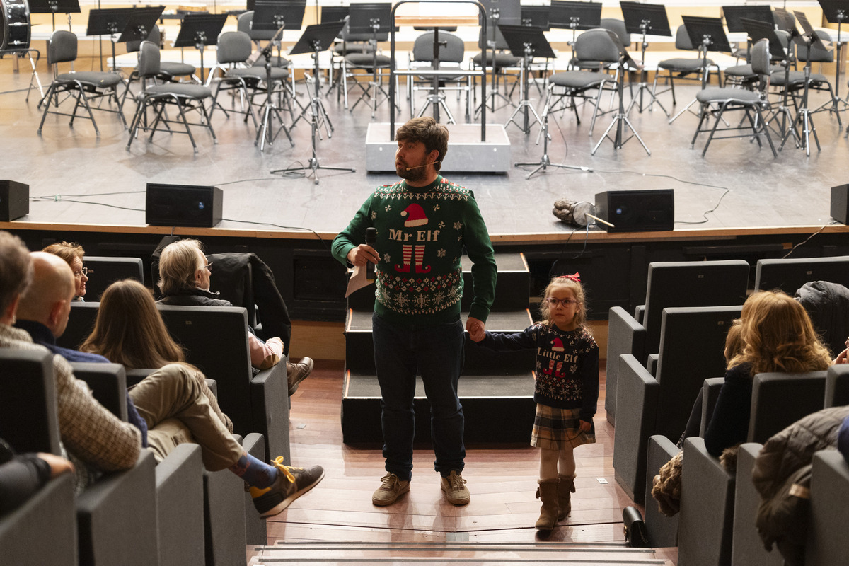 Ávila canta la navidad, concierto de navidad de la UCAV.  / ISABEL GARCÍA