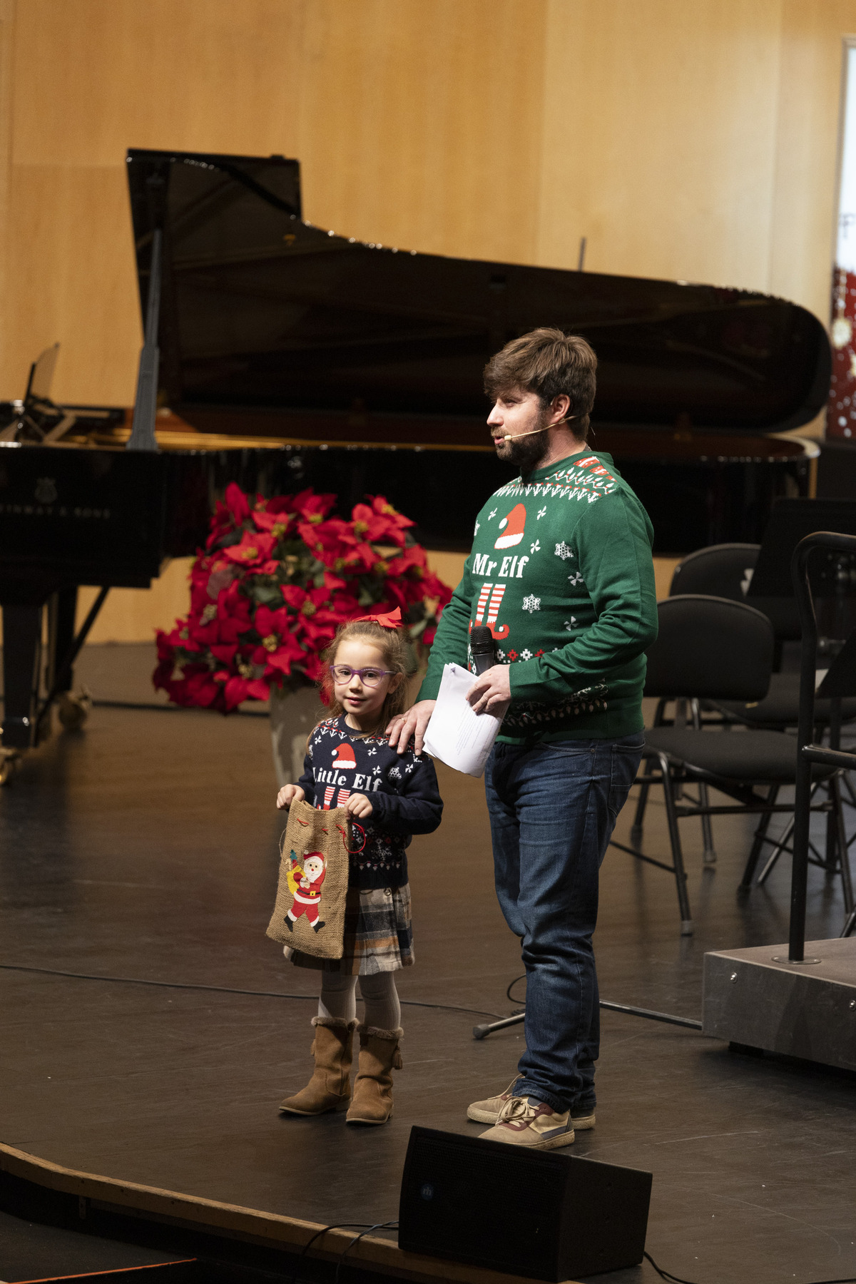 Ávila canta la navidad, concierto de navidad de la UCAV.  / ISABEL GARCÍA