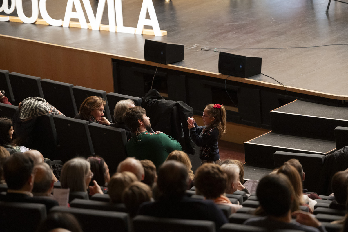 Ávila canta la navidad, concierto de navidad de la UCAV.  / ISABEL GARCÍA