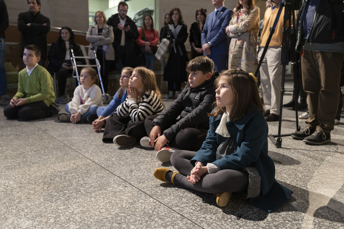 Entrega de Premios del Certamen
Escolar de Portadas de Diario
de Ávila por el 125 aniversario.  / ISABEL GARCÍA