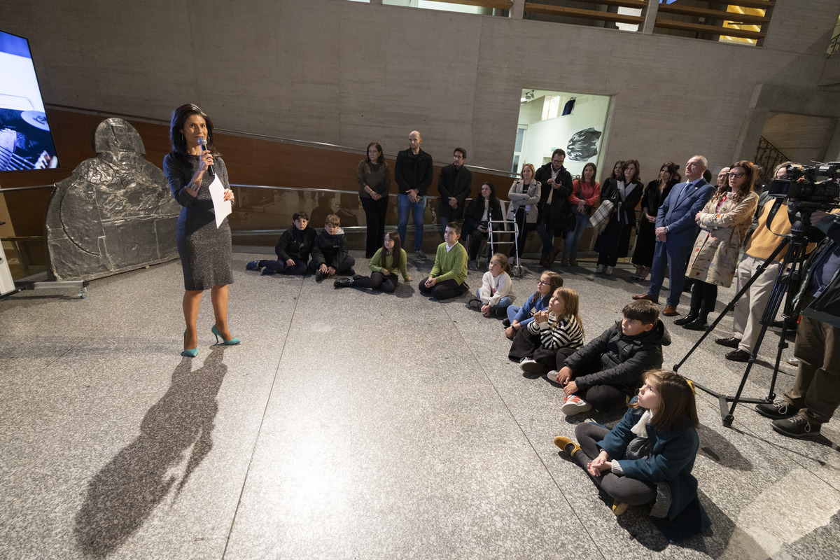 Entrega de Premios del Certamen
Escolar de Portadas de Diario
de Ávila por el 125 aniversario.  / ISABEL GARCÍA