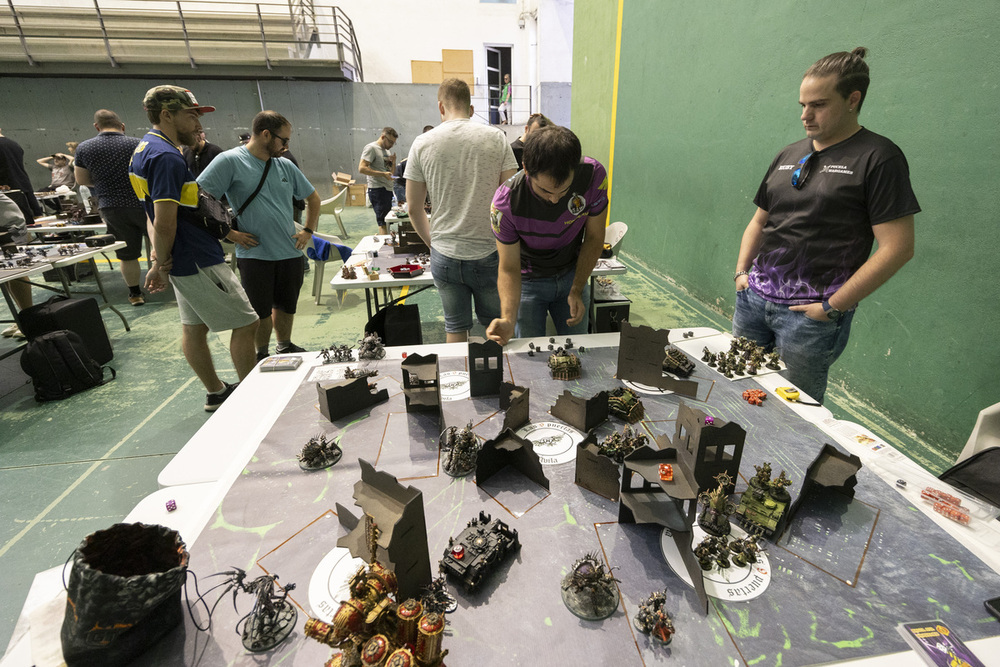 El primer torneo Warhammer 40.000 reúne a 74 participantes