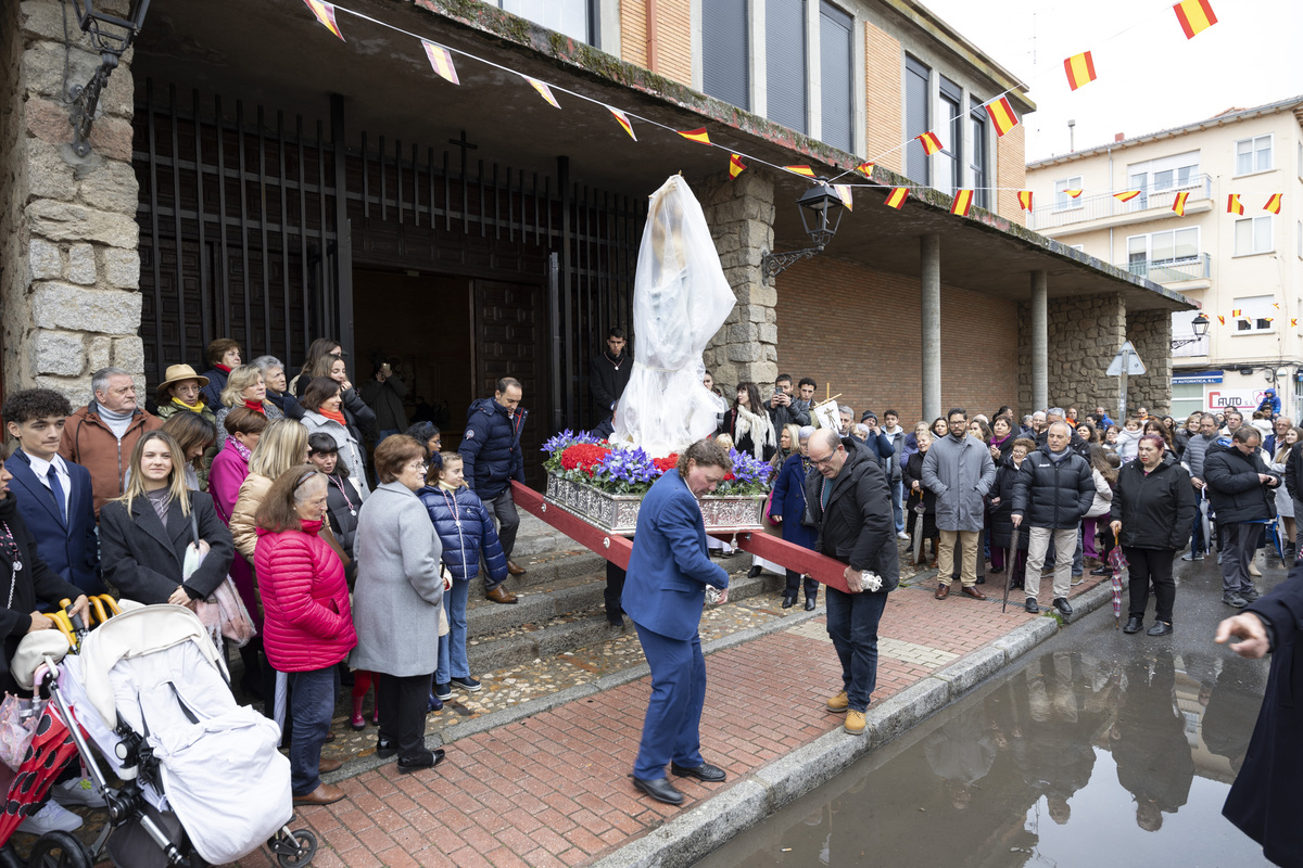 Domingo de Resurrección, procesión de Resucitado, Semana Santa 2024.  / ISABEL GARCÍA