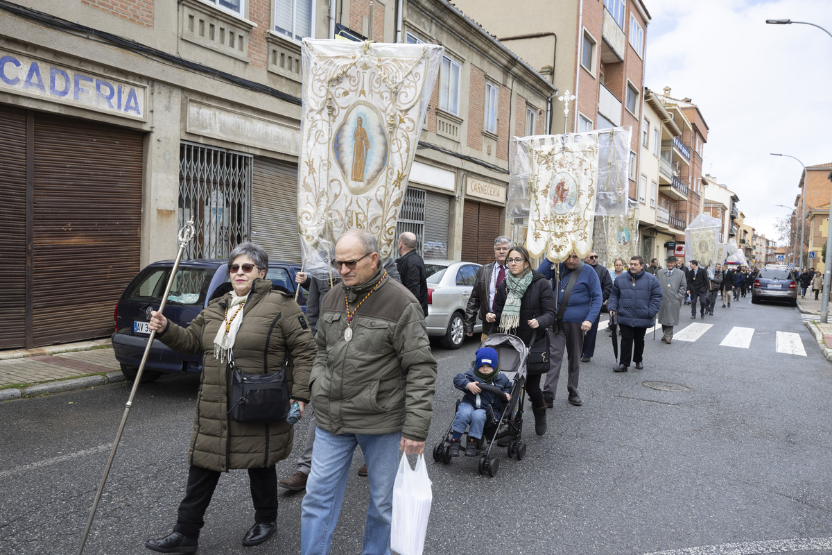 Domingo de Resurrección, procesión de Resucitado, Semana Santa 2024.  / ISABEL GARCÍA