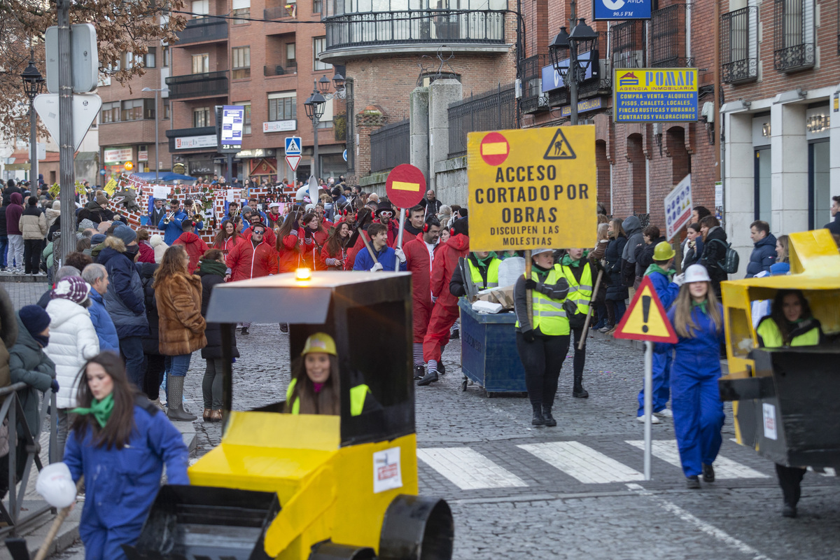 Desfile de Carnaval en Ávila.  / DAVID CASTRO