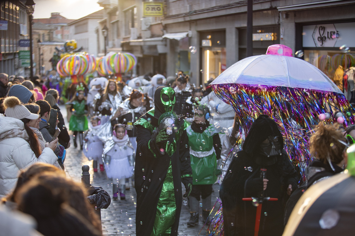 Desfile de Carnaval en Ávila.  / DAVID CASTRO