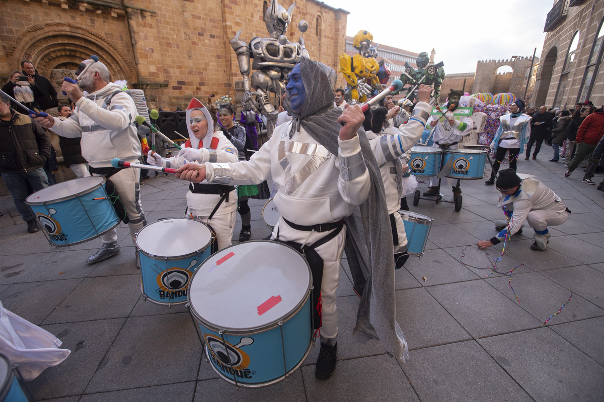 Desfile de Carnaval en Ávila.  / DAVID CASTRO