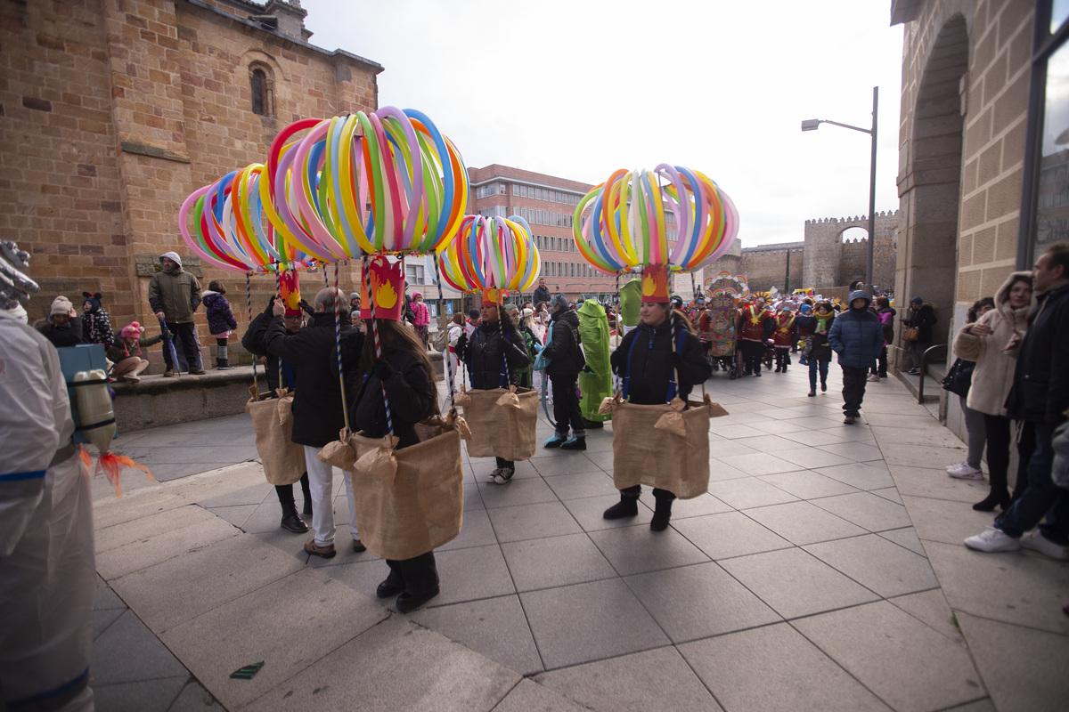 Desfile de Carnaval en Ávila.  / DAVID CASTRO