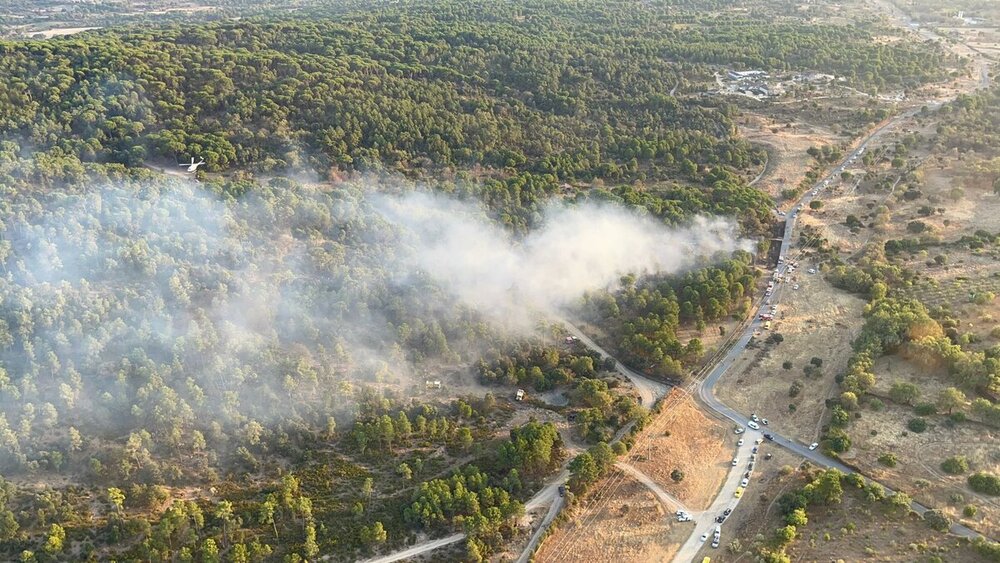 Alarma por dos fuegos de nivel 1 en El Raso y Santa María 